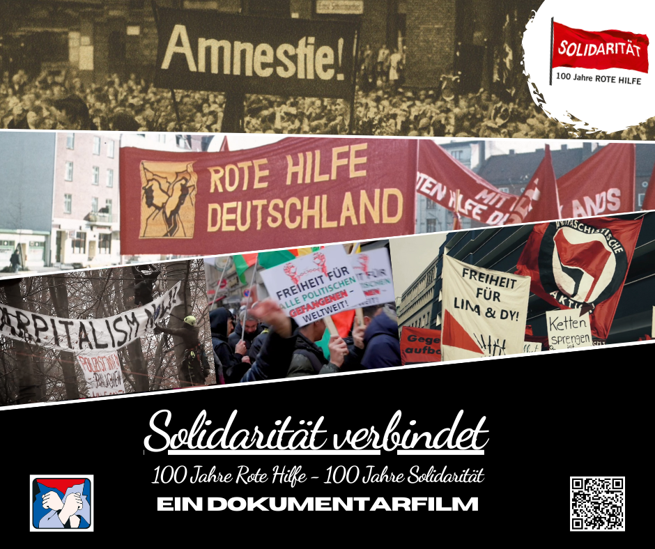 Solidarität verbindet – 100 Jahre Rote Hilfe