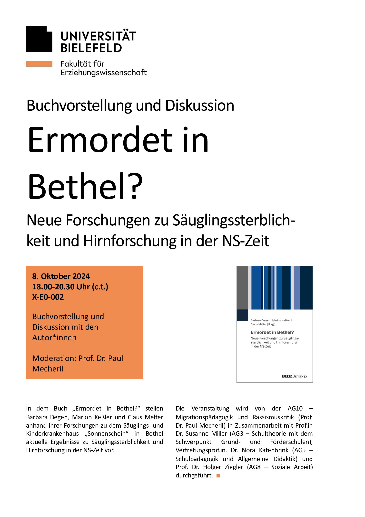 Ermordet in Bethel?